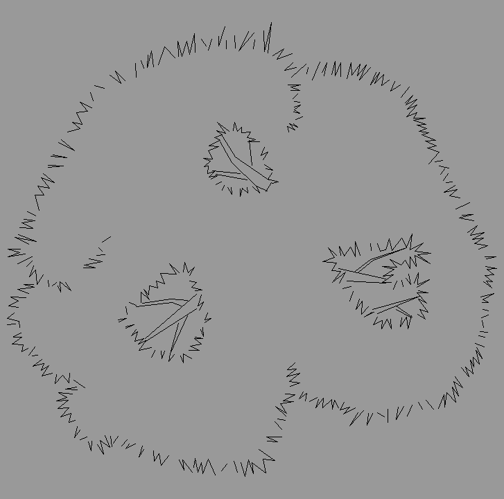 Bloque Autocad Vista de Árbol en Planta